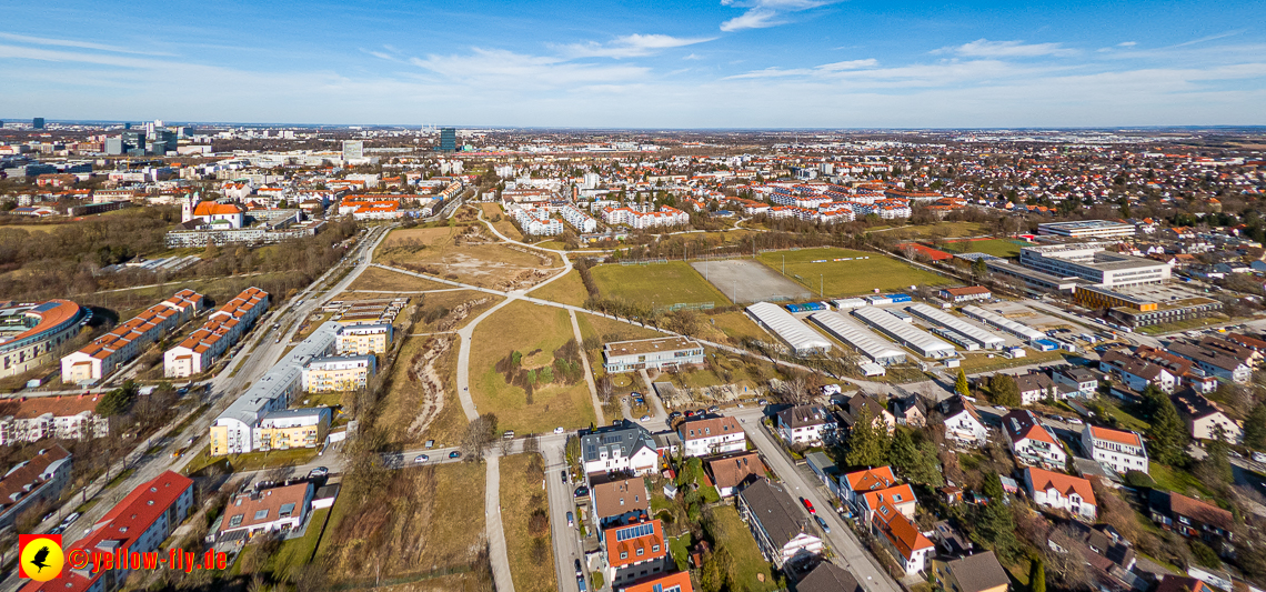 20.02.2023 - der Hachinger Bach und das Michaelibad in Neuperlach